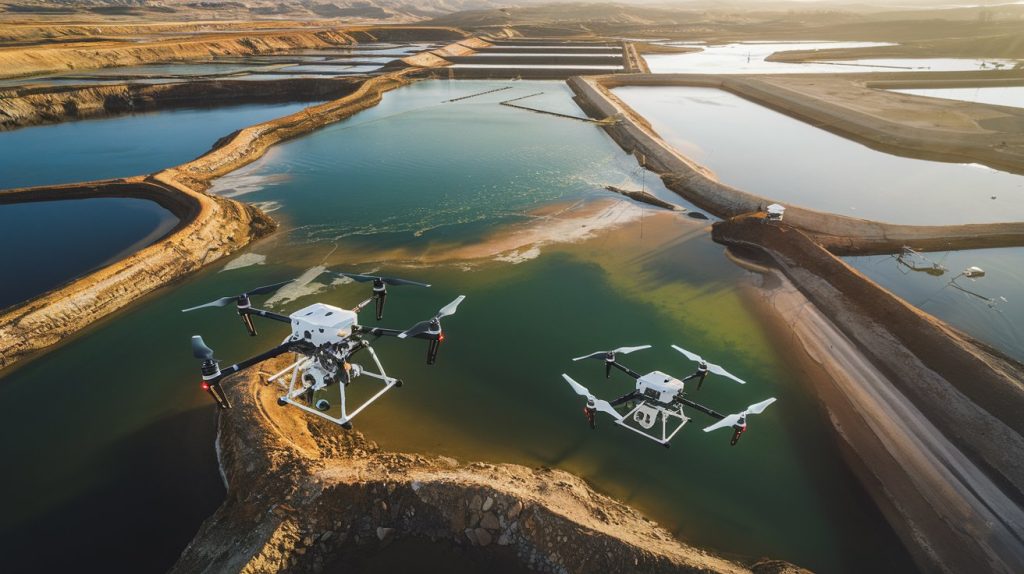 Drones en la Medición del Agua